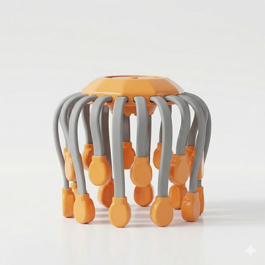 Electric Octopus Head Massager